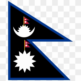 Nepal Space Exploration Flag - Bandeira De Pais Com Mais De 4 Lados, HD Png Download - nepal flag png