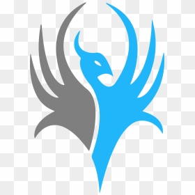 Phoenix Png Image - Blue Phoenix Transparent Background, Png Download - phoenix logo png