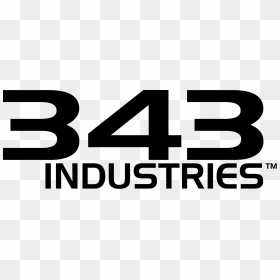 343 Industries Logo Png, Transparent Png - halo 5 guardians logo png