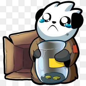 Pandapoor Discord Emoji - Cute Panda Emoji Discord, HD Png Download - evil emoji png