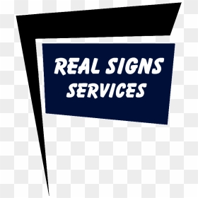 Real Signs Services 2 - Tekserve, HD Png Download - real estate sign png
