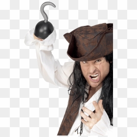 Pirate With Hook, HD Png Download - pirate hook png