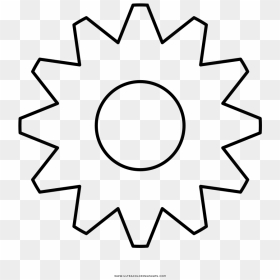 Cogwheel Coloring Page - Illustration, HD Png Download - cogwheel png