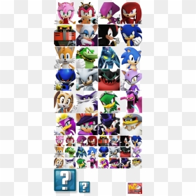 The Spriters Resource Full Sheet View Sonic Forces - Sonic Forces Speed Battle Sonic, HD Png Download - sonic forces png
