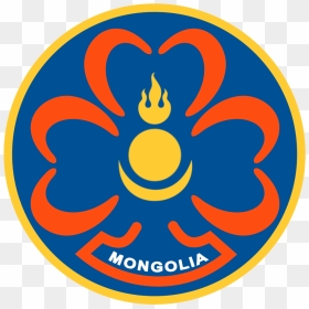 Girl Scout Of Mongolia Logo Png, Transparent Png - girl scout logo png