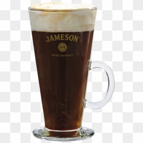 Jameson Irish Coffee Branded Glass Drink - Jameson Whiskey, HD Png Download - jameson png