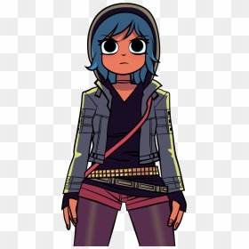 Scott Pilgrim Ramona Flowers Comic , Png Download, Transparent Png - scott pilgrim png