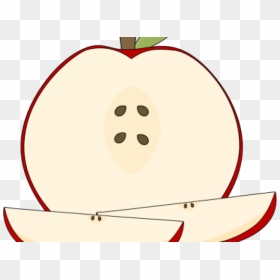 Drawn Apple Apple Slice - Circle, HD Png Download - apple slice png