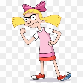 Helga Hey Arnold Characters, HD Png Download - unibrow png