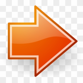 Transparent Background Orange Arrow, HD Png Download - indian arrow png