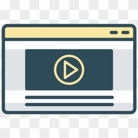 Video Playback Icon - Circle, HD Png Download - video icons png