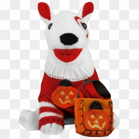 Target Halloween Bullseye Dog, HD Png Download - target dog png