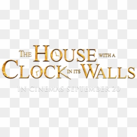 The House With A Clock In Its Walls - House With The Clock In It's Wall Png, Transparent Png - clock logo png