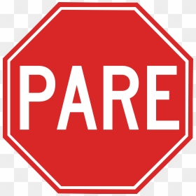 Placa De Para, Parada Obrigatória - Dont Text And Drive Png, Transparent Png - censurado png