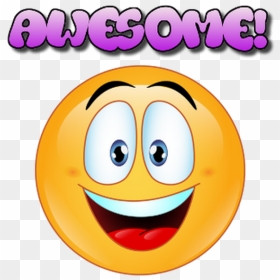 Emoji World Awesome - You Are Awesome Emoji, HD Png Download - world emoji png