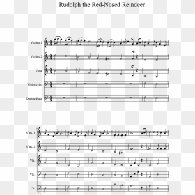 Rudolph The Red-nosed Reindeer Sheet Music 1 Of 3 Pages - Björk Jóga Sheet Music, HD Png Download - rudolph the red nosed reindeer png