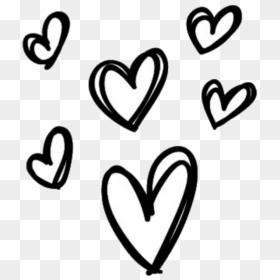 Corazones Amor Amour Love Blonco Negro Tumblr - Love Png, Transparent Png - png tumblr transparent love