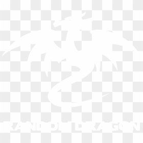 Dragon Logo Black Background, HD Png Download - dragon logo png