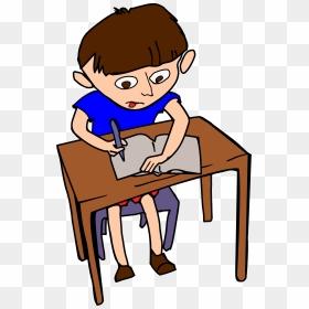 In Classroom Color Big - Homework I Love You Poem Video, HD Png Download - kid sitting png