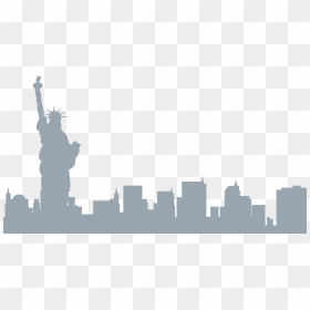 Statue Of Liberty Vector Graphics Stock Illustration - City Background Vector Png, Transparent Png - city background png