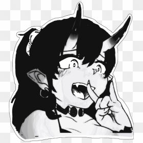 #demon #devil #gothic #goth #grunge #tumblr #vintage - Anime Grunge Demon Edit, HD Png Download - grunge tumblr png
