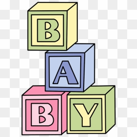 Baby Blocks Clipart Free, HD Png Download - baby blocks png