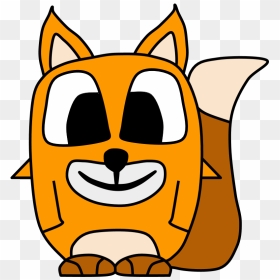 Fox, Big Eyes, Cartoon Animal - Cartoon, HD Png Download - big eyes png