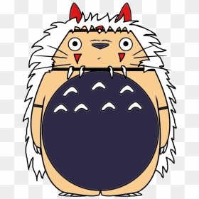 Totoro Coloring Pages, HD Png Download - studio ghibli png