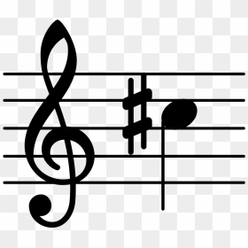 Number 6 8 Time Signature, HD Png Download - nota musical png