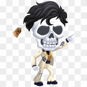 Is The Dancing Skeleton - Cartoon, HD Png Download - dancing emoji png