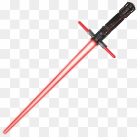 Force Awakens Kylo Ren Crossguard Lightsaber - Heeling Stick For Dog Training, HD Png Download - kylo ren lightsaber png