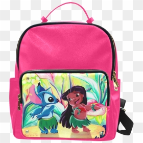 Psylocke Genuine Leather School Backpack In Lilo And - Small Backpack With Name Ella, HD Png Download - psylocke png