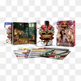 Street Fighter V Steelbook Edition, HD Png Download - ryu hadouken png
