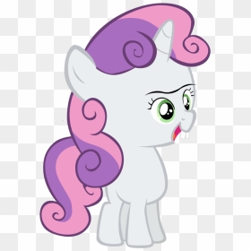 Cutie Mark Crusaders Sweetie Belle, HD Png Download - unibrow png