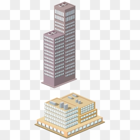 Graphic Freeuse Library Building Drawing Biurowiec - Office Building Drawing, HD Png Download - office building png