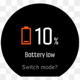 Battery Warning S9 - Low Battery Warning Png, Transparent Png - low battery png