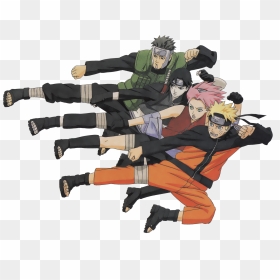 Naruto Shippuden Png Free Download - Naruto Sai Sakura And Yamato, Transparent Png - naruto shippuden png