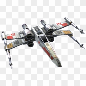 Unit Ship Biggs Darklighter"s X Wing - Propeller-driven Aircraft, HD Png Download - x-wing png