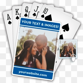 Customized Deck Of Cards Wedding, HD Png Download - poker cards png