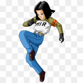 Android 17 Dbs Png, Transparent Png - android 17 png