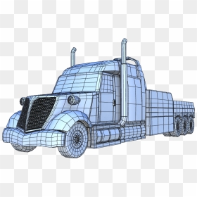 15 Semi Drawing 18 Wheeler For Free Download On Mbtskoudsalg - 18 Wheeler Drawing, HD Png Download - 18 wheeler png