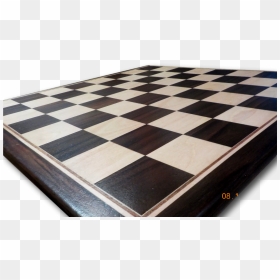 Solid Wood Chess Board - Walnut And Ash Chess Board, HD Png Download - chess board png