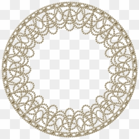 Circle, HD Png Download - lace frame png