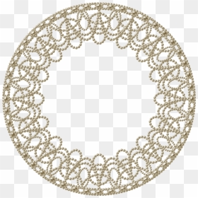 Circle, HD Png Download - lace frame png