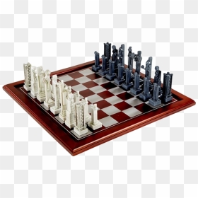 Midway Chess Board - Designer Chess Set, HD Png Download - chess board png