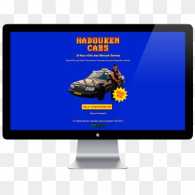 Hadouken Web - Computer Monitor, HD Png Download - ryu hadouken png