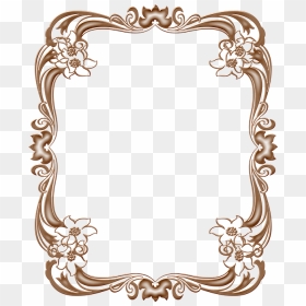 Picture Frame, HD Png Download - lace frame png