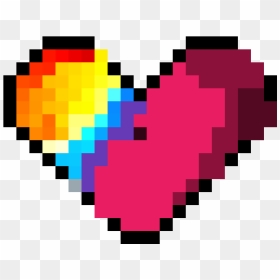 Gay Pixel Art Clipart , Png Download - Diamond Chestplate Minecraft, Transparent Png - rainbow clipart png