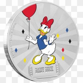 Ikniu619688 1 - Silver Coin, HD Png Download - daisy duck png