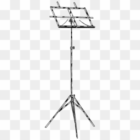 Music Stand Sheet Music On A Stand Free Photo - Cameras & Optics, HD Png Download - nota musical png